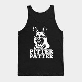 German Shepherd Pitter Patter Cute Gift Tank Top